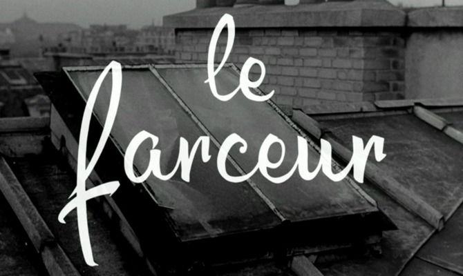 Title screen of Le farceur