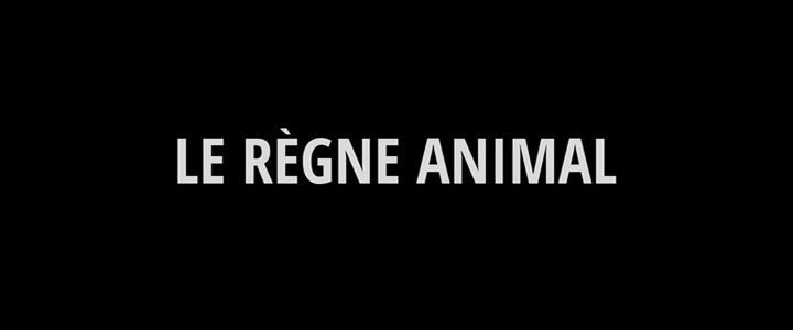 Title screen of Le règne animal