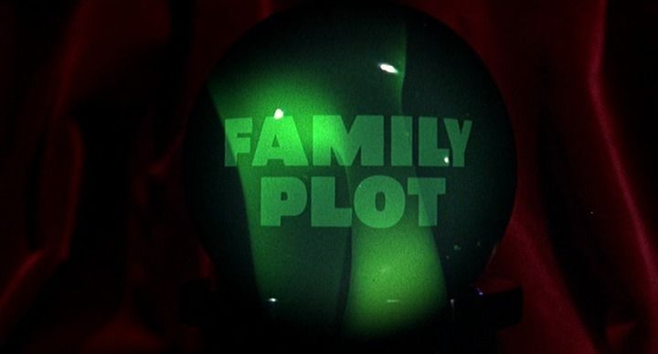 Title screen of Family Plot