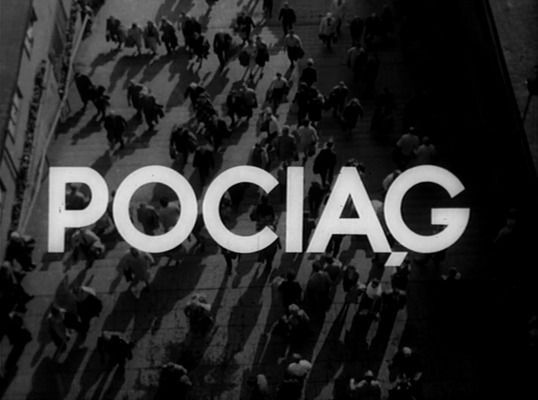 Title screen of Pociag