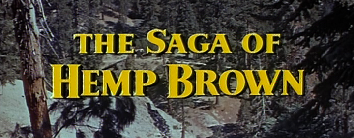 Title screen of The Saga of Hemp Brown