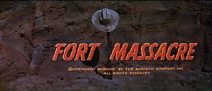 Title screen of Fort Massacre
