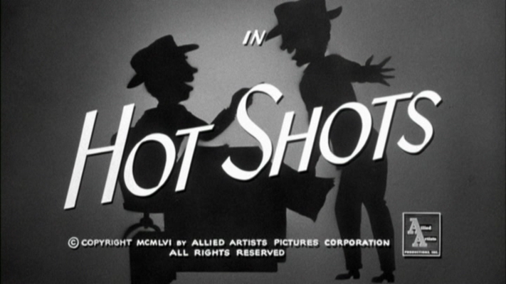 Title screen of Hot Shots