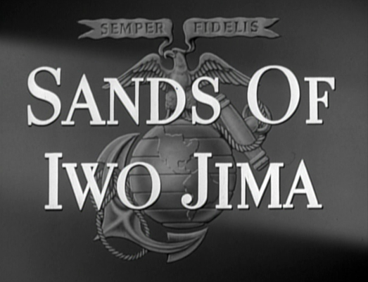 Title screen of Sands of Iwo Jima