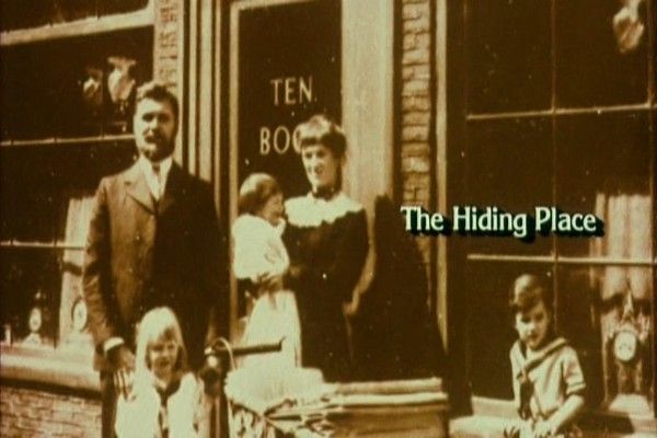 Title screen of The Hiding Place