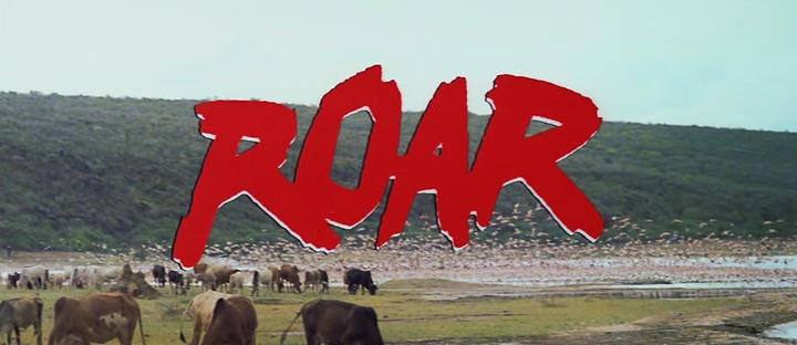 Title screen of Roar