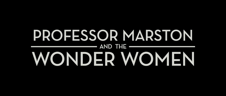 Title screen of Professor Marston and the Wonder Women