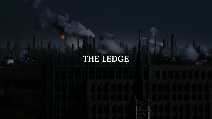 Title screen of The Ledge