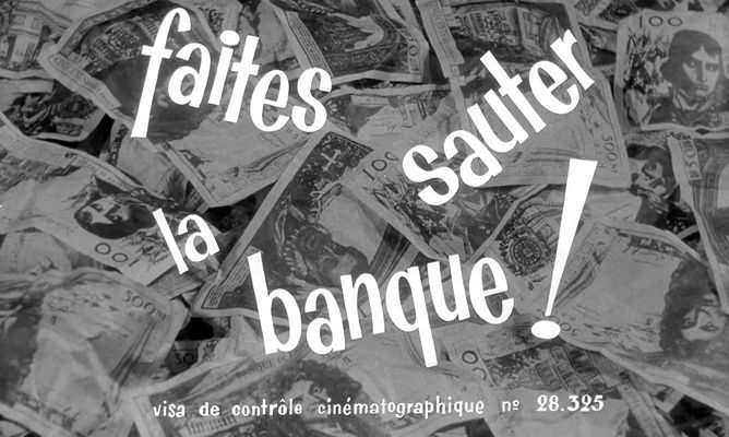 Title screen of Faites sauter la banque!