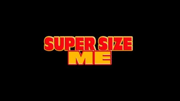 Title screen of Super Size Me
