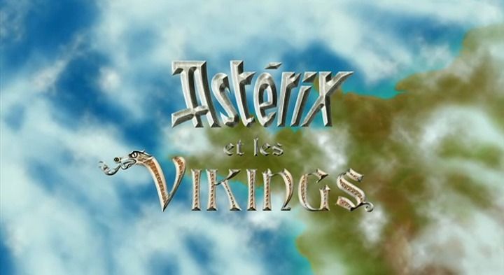 Title screen of Astérix et les Vikings