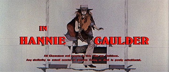 Title screen of Hannie Caulder