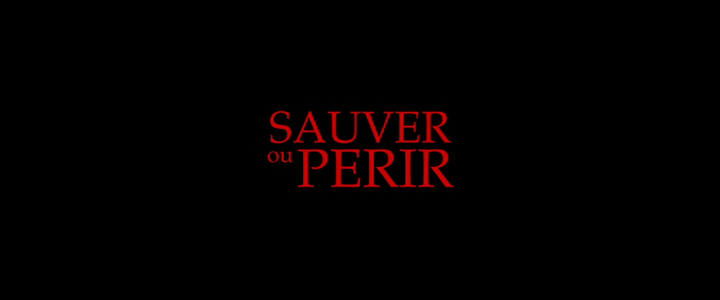 Title screen of Sauver ou périr