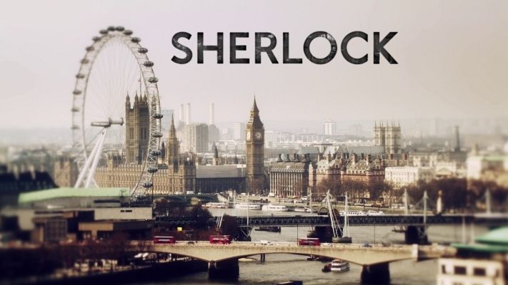Title screen of Sherlock