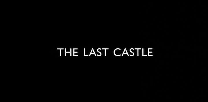 Title screen of The Last Castle