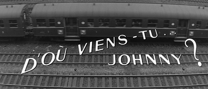 Title screen of D'où viens-tu... Johnny?