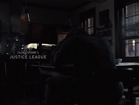 Title screen of Zack Snyder's Justice League