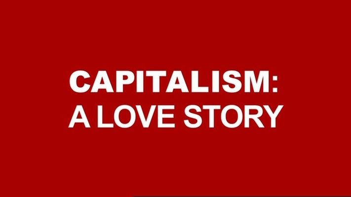 Title screen of Capitalism: A Love Story