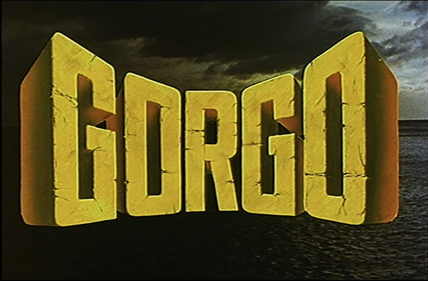 Title screen of Gorgo