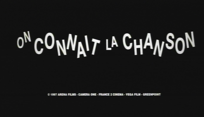 Title screen of On connaît la chanson