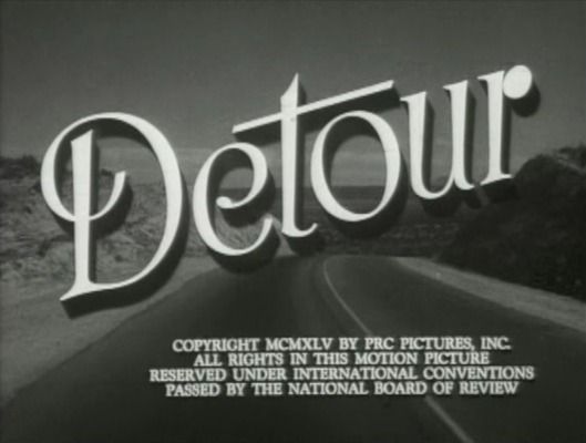 Title screen of Detour