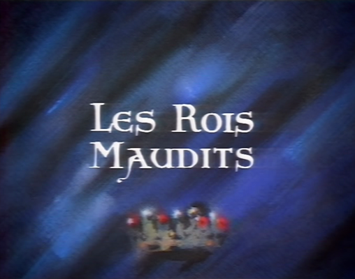 Title screen of Les rois maudits