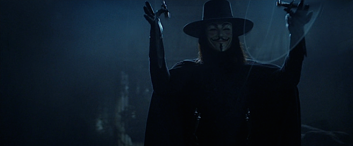 Shot from V for Vendetta