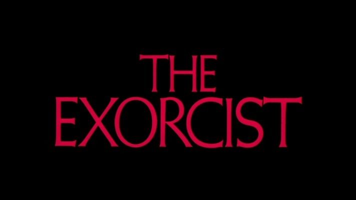 Title screen of The Exorcist