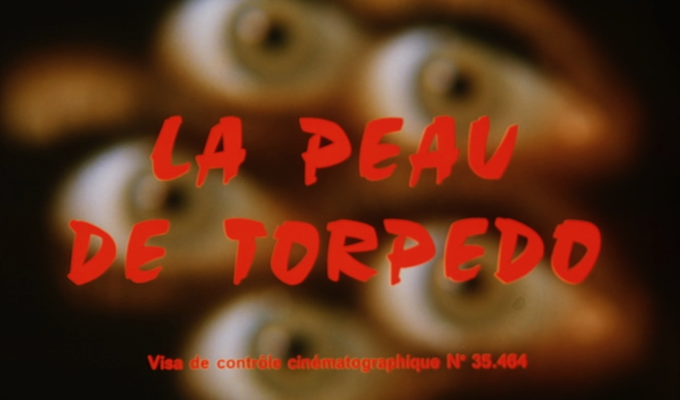 Title screen of La peau de torpedo