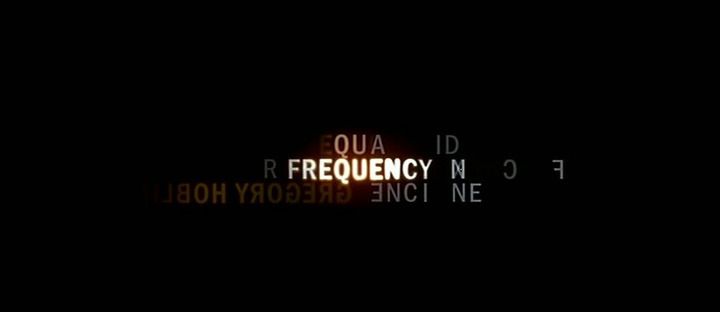 Title screen of Frequency
