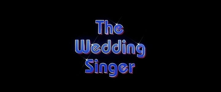 Title screen of The Wedding Singer