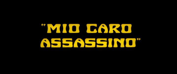 Title screen of Mio caro assassino