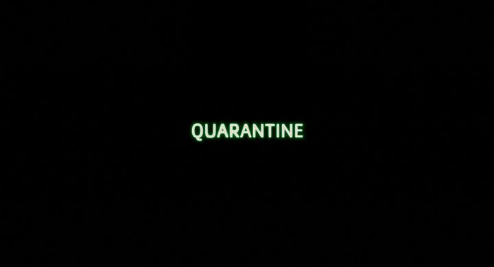 Title screen of Quarantine