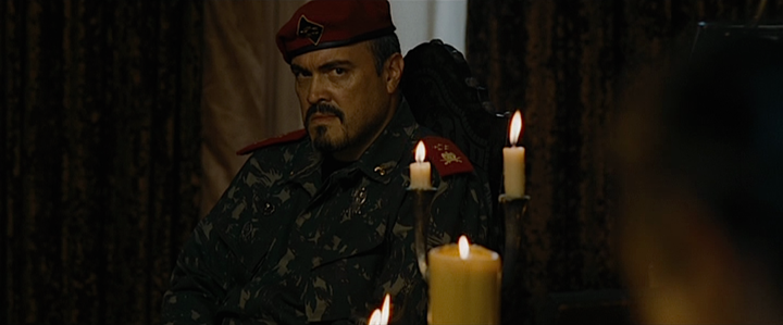 Shot from The Expendables