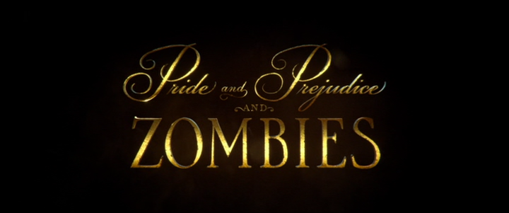 Title screen of Pride and Prejudice and Zombies