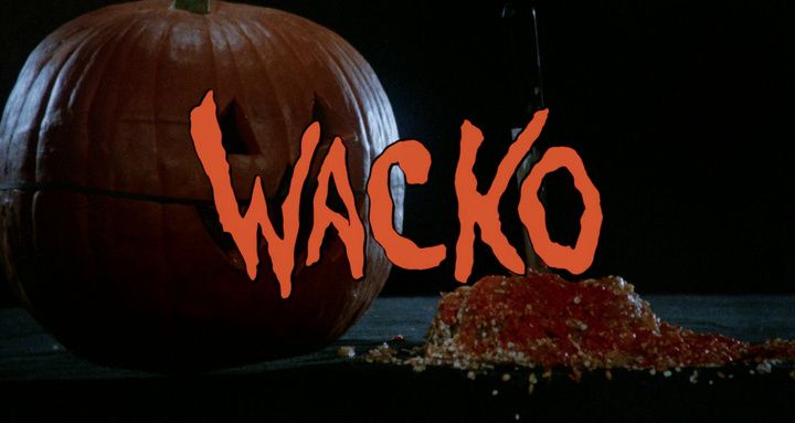 Title screen of Wacko