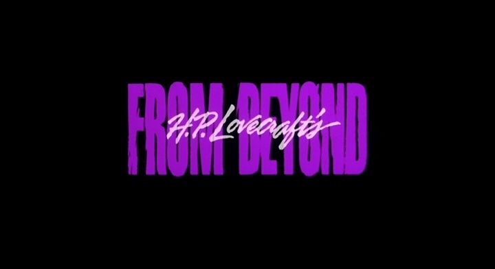 Title screen of From Beyond