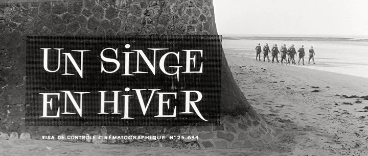 Title screen of Un singe en hiver