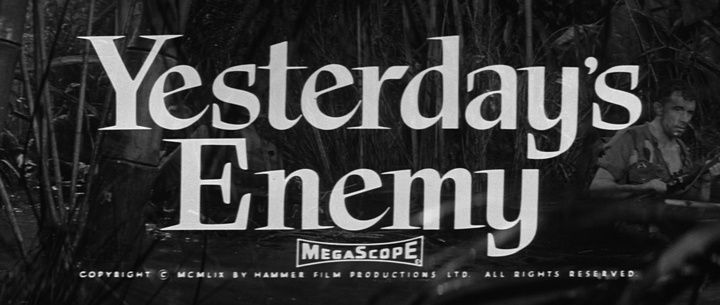 Title screen of Yesterday's Enemy