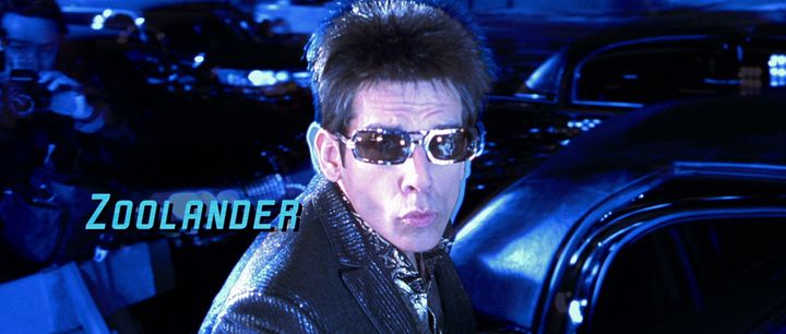 Title screen of Zoolander