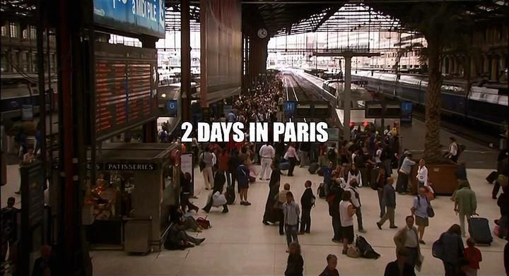 Title screen of 2 Days in Paris