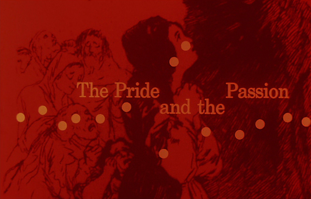 Title screen of The Pride and the Passion