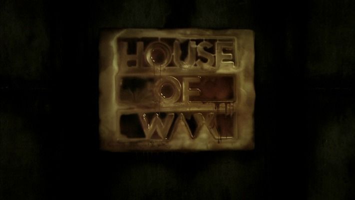 Title screen of House of Wax
