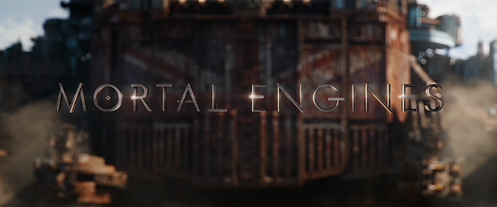 Title screen of Mortal Engines