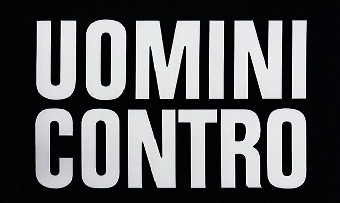 Title screen of Uomini contro