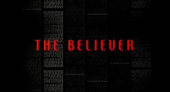 Title screen of The Believer