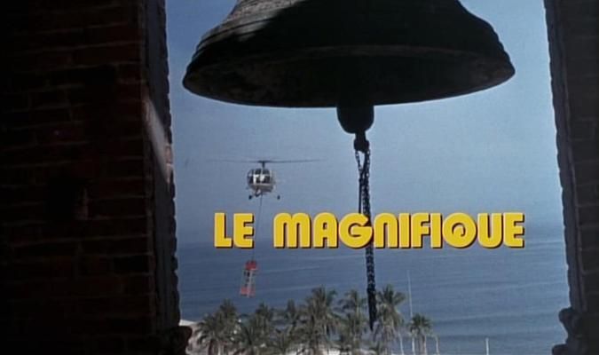 Title screen of Le magnifique