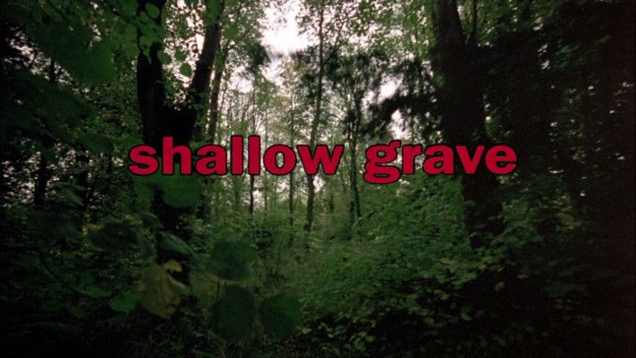 Title screen of Shallow Grave