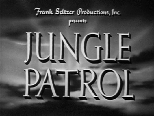 Title screen of Jungle Patrol
