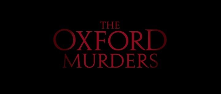 Title screen of The Oxford Murders